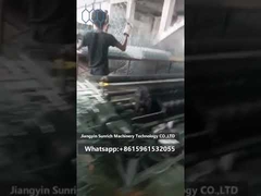 Sistema di controllo servomotore con PLC per macchina avvolgitrice bordi scatole gabion a doppia torsione