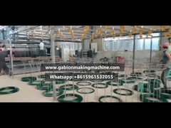 Servo motor controllato Gabion Mesh Machine