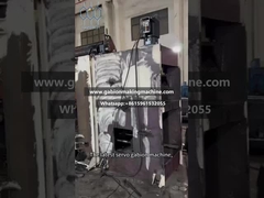 Macchina a maglia a gabbia a controllo servomotore completo