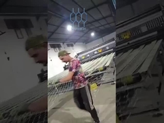 Linea di lavorazione del gabion completamente automatica dal raddrizzamento del filo al confezionamento - 6 mm di capacità del filo