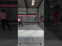 Linea automatica di produzione di gabioni per un rendimento rapido e affidabile 7000-8000m2/8 ore