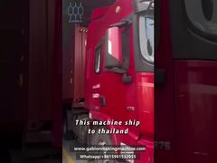 Macchina Gabion esportata in Thailandia.