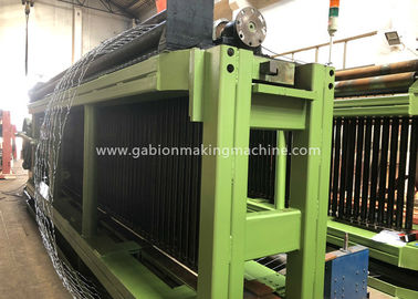 comprare Il PVC della macchina del gabbione di torsione del doppio del ponte ha ricoperto 22kw per 80x100MM di maglia fabbricazione online