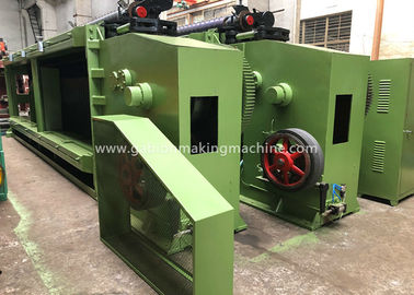 comprare Doppia rete metallica verde del gabbione che tricotta le macchine/macchina esagonale automatica della rete metallica fabbricazione online