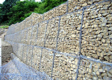 comprare Gabbia galvanizzata della maglia del gabbione del filo di acciaio a basso tenore di carbonio della immersione calda della scatola del gabbione della prova della ruggine fabbricazione online