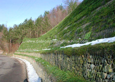 comprare Il PVC esagonale ha ricoperto le scatole del gabbione del cavo, la protezione di rinforzo del ponte dell'intaccatura fabbricazione online