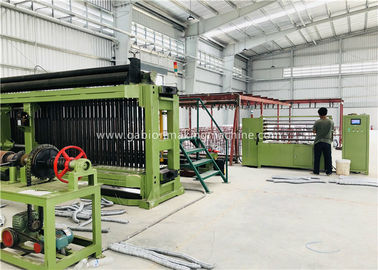 comprare Macchina esagonale resistente galvanizzata del cavo di larghezza della macchina 3300mm del gabbione fabbricazione online
