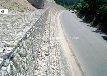 comprare Galvanizzato/PVC ha ricoperto la rete metallica del gabbione per la recinzione del diametro di cavo della pietra 2.7mm fabbricazione online