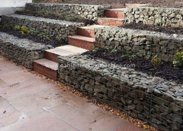 comprare Scatola durevole del gabbione/filo zincato immerso caldo per la dimensione 2x1x1m della scatola di protezione del suolo fabbricazione online