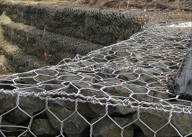 comprare Protezione esagonale del ponte della scatola del gabbione con filo zincato immerso caldo fabbricazione online