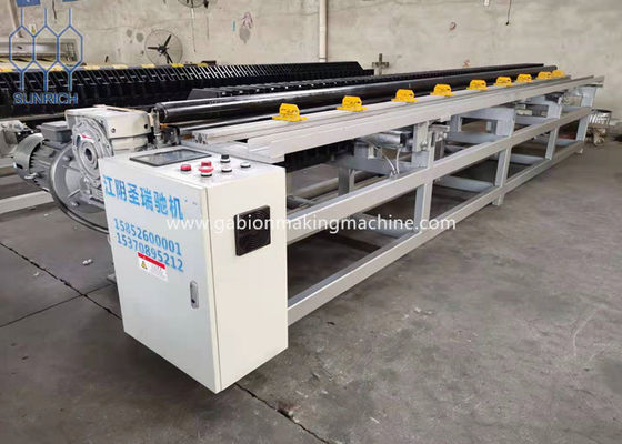 comprare Servo controllo motorio con la macchina avvolgitrice del bordo di scatola del gabbione dello SpA per la doppia torsione fabbricazione online