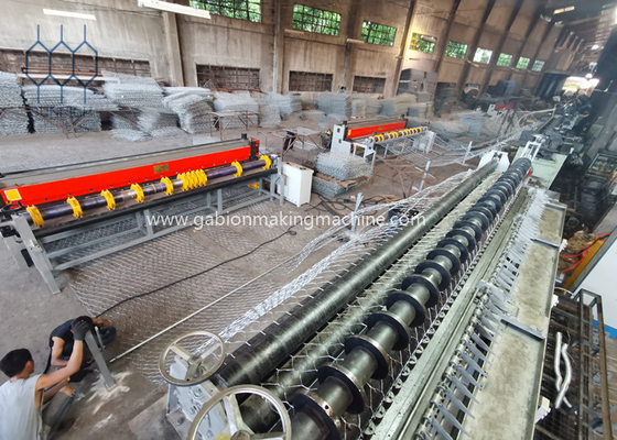 Sistema di controllo PLC Linea di produzione ODM Gabion con garanzia di 1 anno