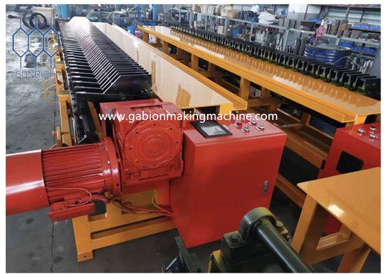 380v/50hz Voltage Gabion Box Line per applicazioni galvanizzate nella costruzione