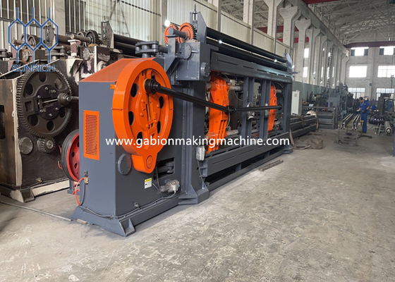 2.0-4.0mm filo galvanizzato doppio torsione esagonale galvanizzato Gabion Box Machine