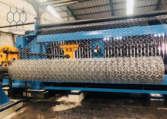Sistema di controllo automatico Gabion Machine con 225m / h velocità