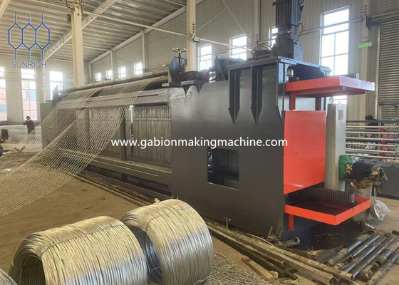 5500mm Gabion Manufacturing Machine con controllo servomotore Gabion Mesh Production