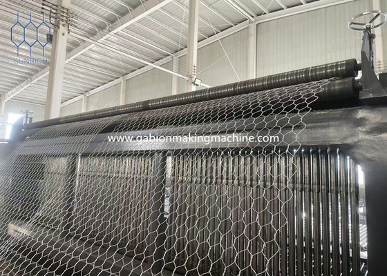 Galvanizzato / PVC Rivestito Gabion Machine per filtro di diametro 1.6mm-4.0mm