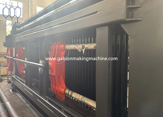 Diametro del filo personalizzabile 1.6 mm-4.0 mm Gabion Machine Mesh Dimensione 105x125mm