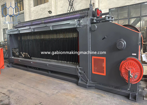 1.6mm-4.0mm diametro del filo Gabion Machine 60x80mm dimensione della maglia Resistenza alla trazione 400-550N/mm2
