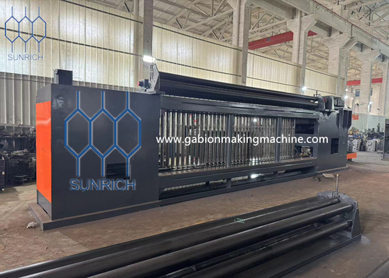 30kw di potenza motrice Galvanizzato Gabion Mesh Machine per la produzione di maglie di filo galvanizzato