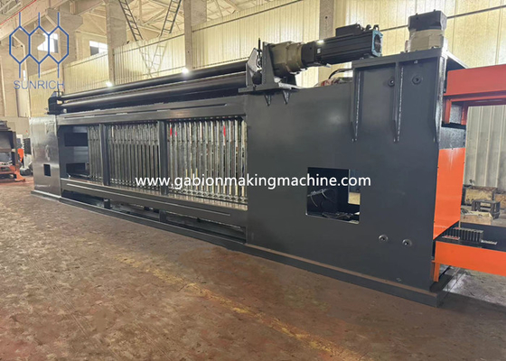 88x110mm Mesh Size Gabion Box Machine per costruzioni pesanti e capacità di peso 15T-18T