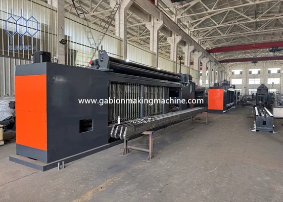 Linea di produzione di maglie di gabion completamente automatica per la produzione ad alta efficienza