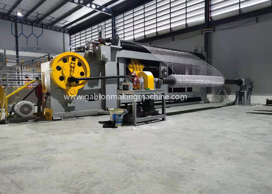 Macchina dell'incartonamento del gabbione di alta velocità 225 M/H per 110x136mm Mesh Size